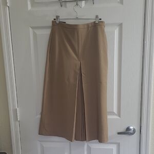 Banana Republic Factory Tan Midi Skirt